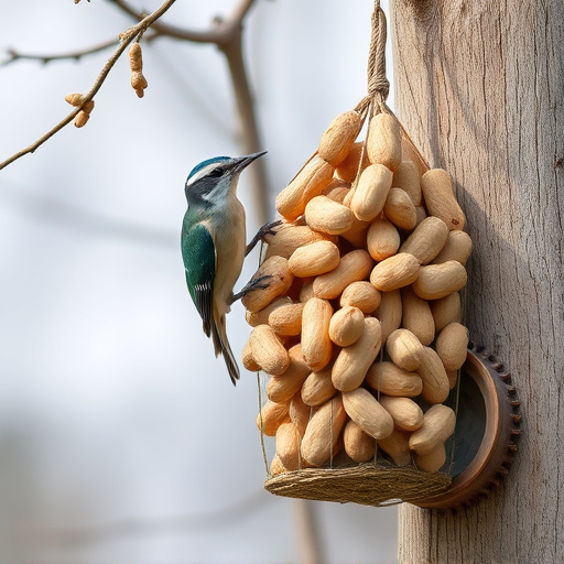 Fresh whole peanuts for wild birds