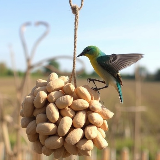 Fresh whole peanuts for wild birds