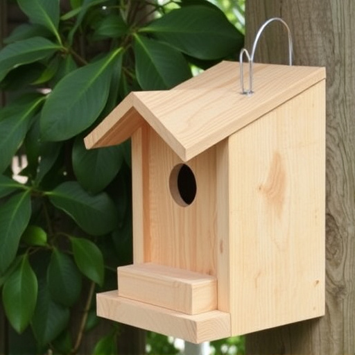 Garden bird box no longer in use