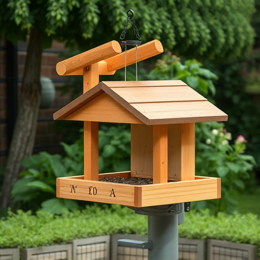 Protect Birds with a Roomy Covered Bird Ground Feeder