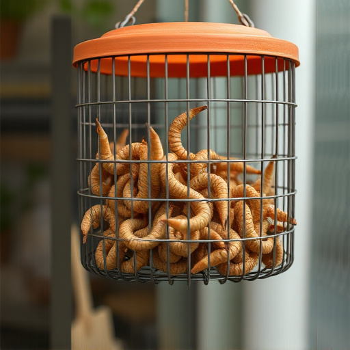 Secure Mealworm Feeder: Protect from Squirrels &amp; Pests