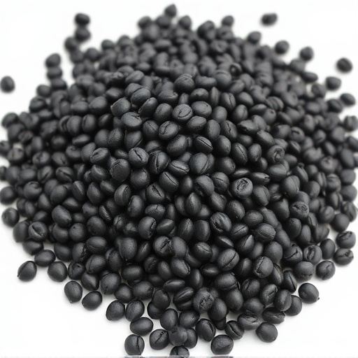 Heap of black oil sunflower seeds