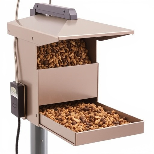 Heavy-duty feeder with locking mechanism