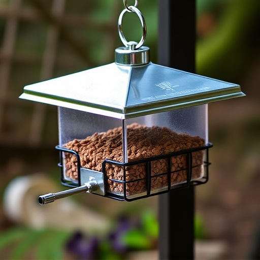 Heavy-duty feeder with locking mechanism