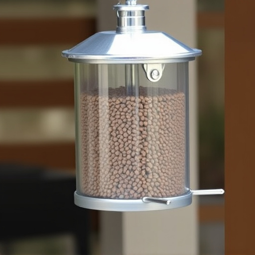 Heavy-duty feeder with locking mechanism