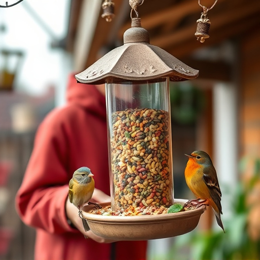Home delivery of mixed bird feed