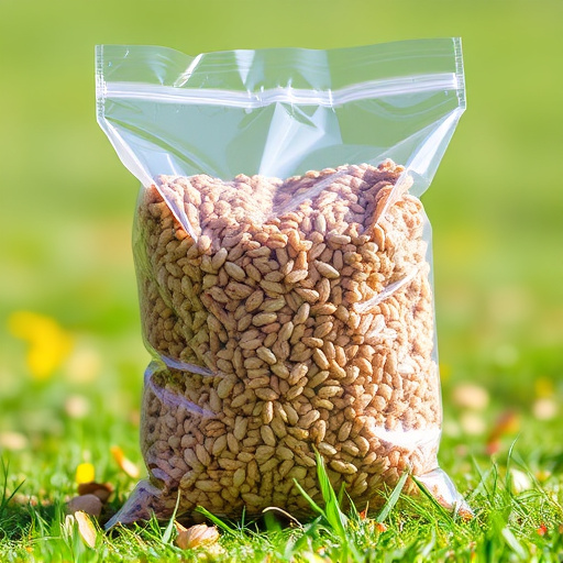 Large clear bag of wild bird seed