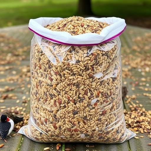 Large sack of mixed bird seed