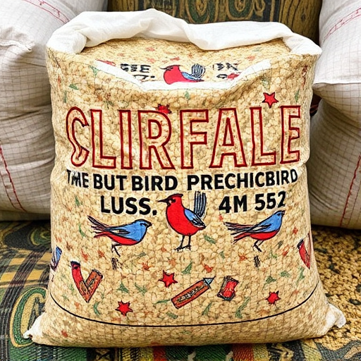 Large sack of mixed bird seed