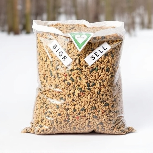 Large sack of mixed wild bird seed