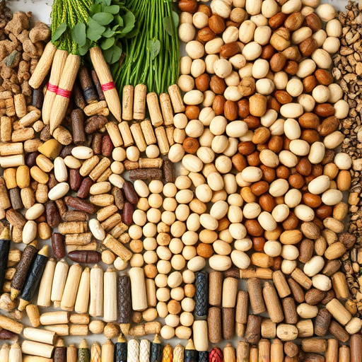Large variety of seeds on display