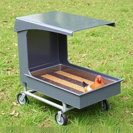 Lightweight feeder with open access tray