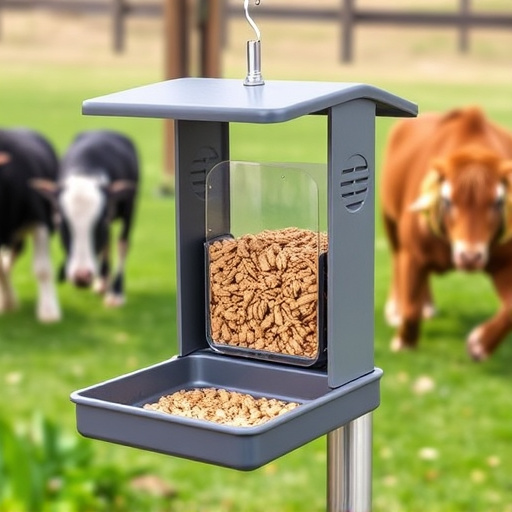 Lightweight feeder with open access tray