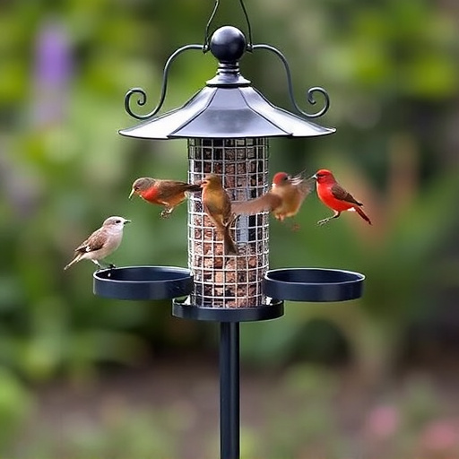Boost Yard Wildlife: Choosing &amp; Maintaining Freestanding Bird Feeders