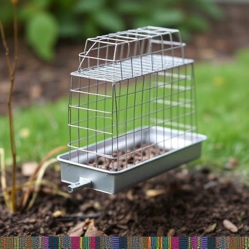 Mastering Bird Food Protection with Caged Ground Feeders