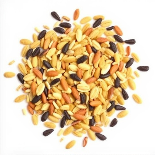 Mixed bird seed blend without wheat