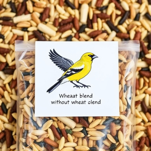 Mixed bird seed blend without wheat
