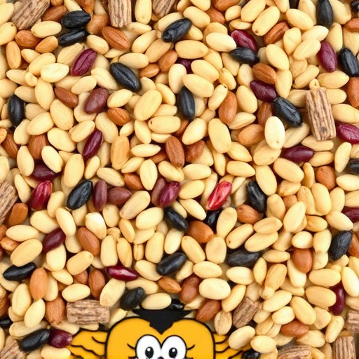 Mixed bird seed blend without wheat