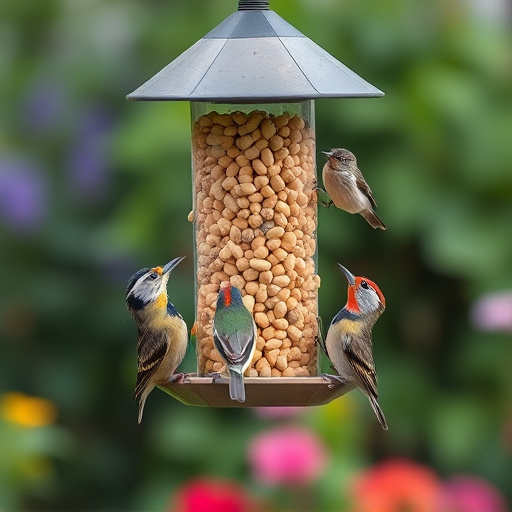 Nourish Garden Birds Safely with Natural Peanuts