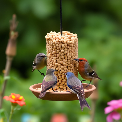 Nourish Garden Birds Safely with Natural Peanuts