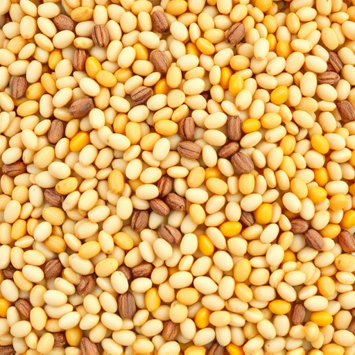 Mixed seed blend with millet and maize