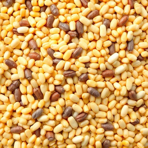 Mixed seed blend with millet and maize