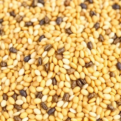 Mixed seed blend with millet and maize