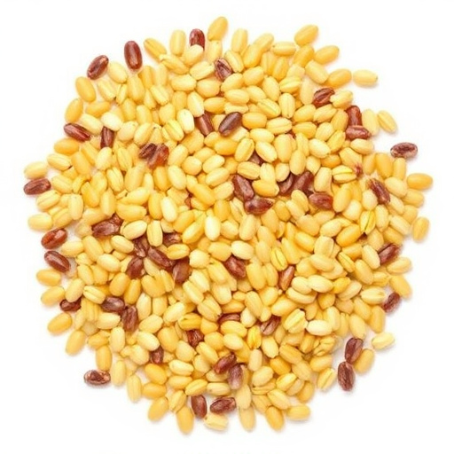 Mixed seed blend with millet and maize