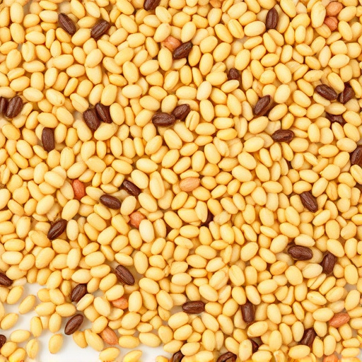 Mixed seed blend with millet and maize