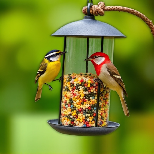 Mobile phone browsing bird seed deals
