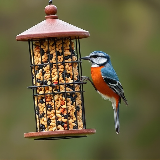 Mobile phone browsing bird seed deals