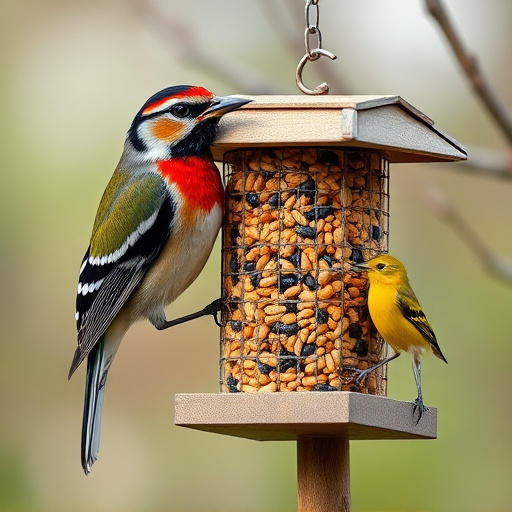 Mobile phone browsing bird seed deals