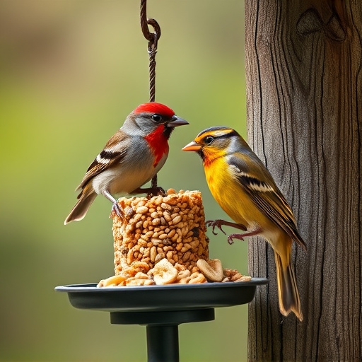 Mobile phone browsing bird seed deals