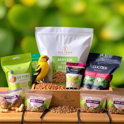 Monthly bird food subscription package