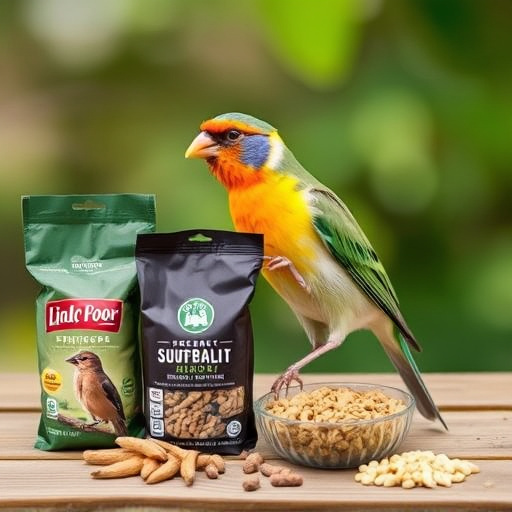 Monthly bird food subscription package