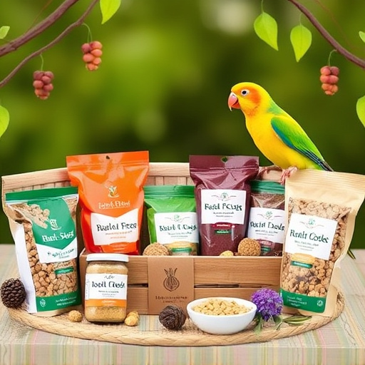 Monthly bird food subscription package
