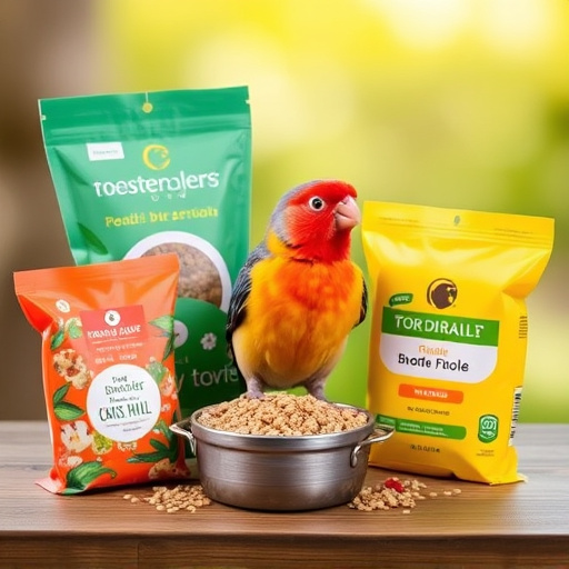 Monthly bird food subscription package