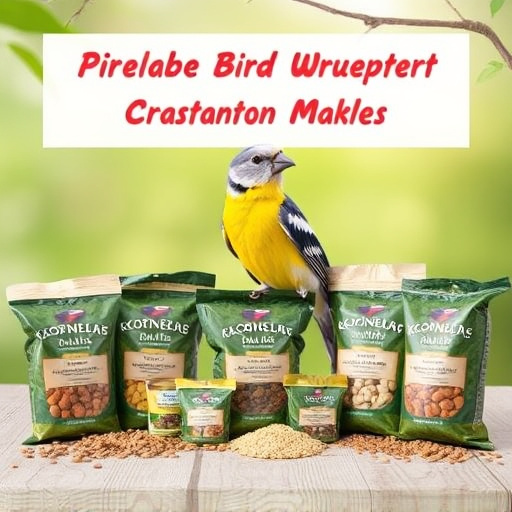 Monthly bird food subscription package
