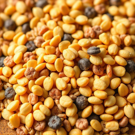 Natural bird food mix with sunflower hearts