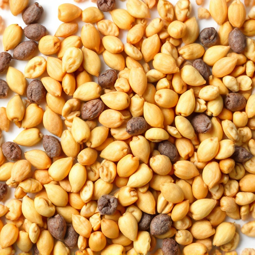 Natural bird food mix with sunflower hearts