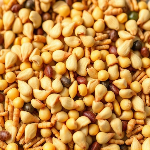 Natural bird food mix with sunflower hearts