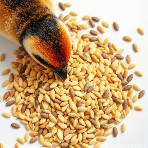 Natural seed mix for mess-free feeding