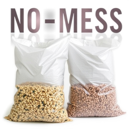 No-mess seed mix in large bags