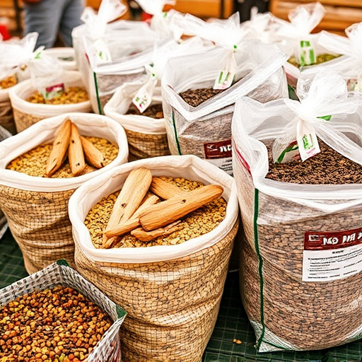 No-mess seed mix in large bags