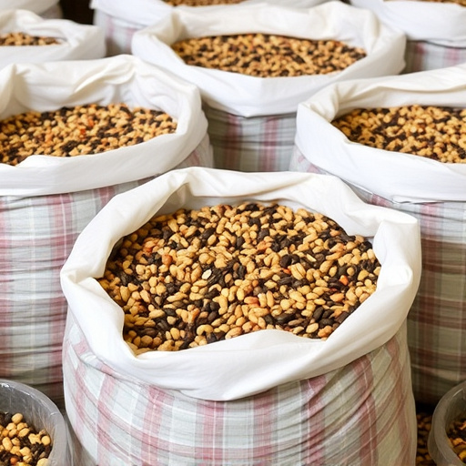 No-mess seed mix in large bags