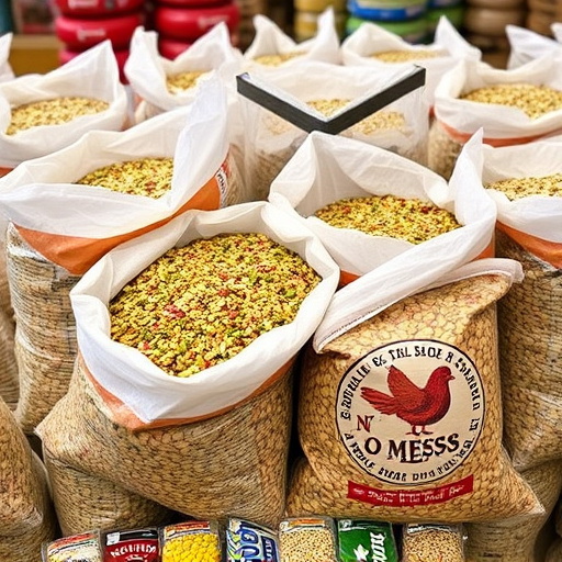 No-mess seed mix in large bags
