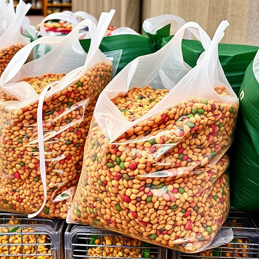 No-mess seed mix in large bags