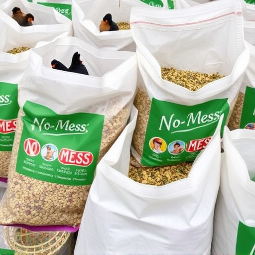 No-mess seed mix in large bags