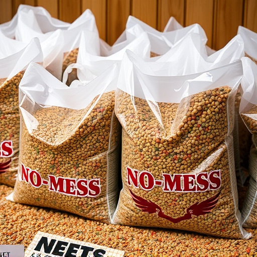 No-mess seed mix in large bags