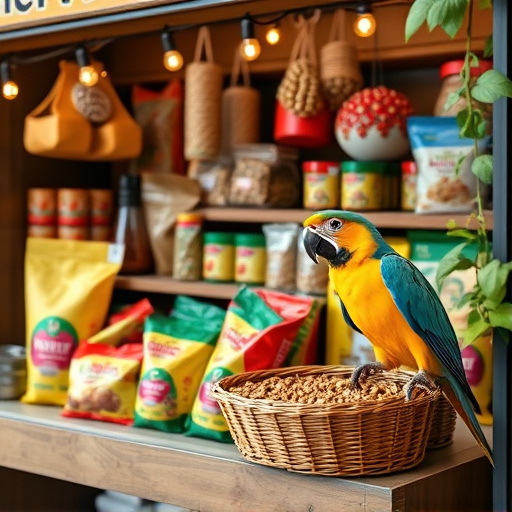 Online shop offering bird food delivery